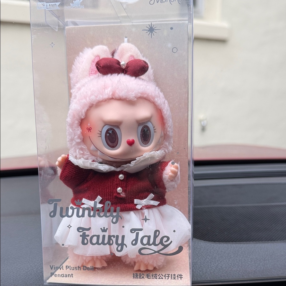 Kokomo Twinkly Fairy Tale Vinyl face Plush Doll bag charm keychain